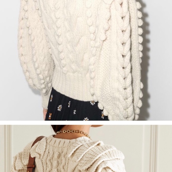 Ulla Johnson Verena Cable knit pullover sweater - Picture 9 of 9